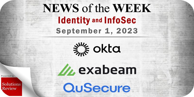 Identity Management and Information Security News for the Week of September 1