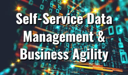 Driving Business Agility with Self Service Data Management